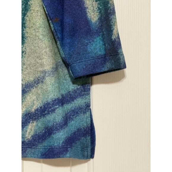 Multiples Abstract Print Soft Tunic, Size L - Picture 3 of 5